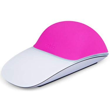 Imagem de Almofada de silicone Mello compatível com Apple Magic Mouse 1 e 2 (rosa ultra choque)