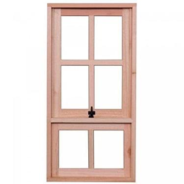 Imagem de Janela 1 Módulo Fixo Inferior 1 Móvel Superior Maximar Rondosul Natural