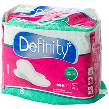 Imagem de Absorvente com Abas, Definity, 8 Unidades