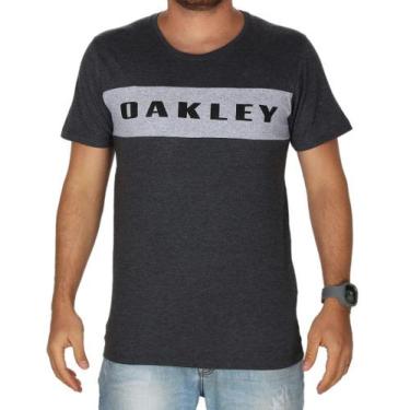 Imagem de Camiseta Oakley Crossrange Dry Tee  - Chumbo