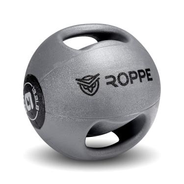 Imagem de Medicine Ball Gripped Bv 6Kg Cinza/Preto Roppe