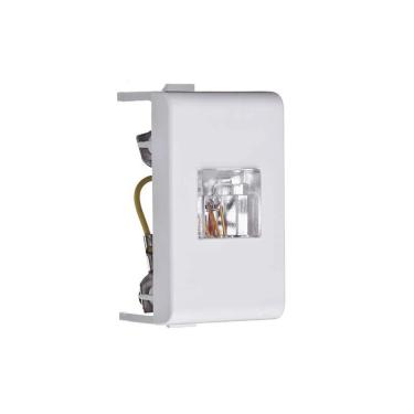 Imagem de Tomada RJ11 2 Fios Decor Branco PRM047201 – Schneider