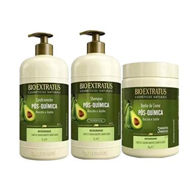 Imagem de Kit Bio Extratus Pós Química Abacate Restaurador Capilar 3 Litros