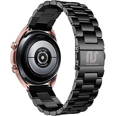 Imagem de Pulseira Sport Nandos-Store compatíveis com Samsung Galaxy Watch 3-41mm ou 45mm - (41MM - Preto 3 elos)