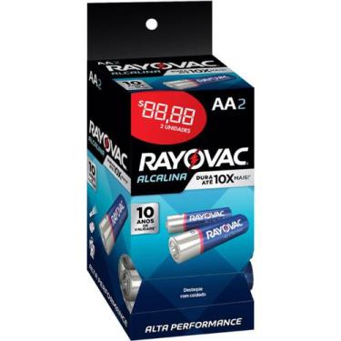 6 Pilhas Recarregável Econômica Rayovac Aaa 600 Mah