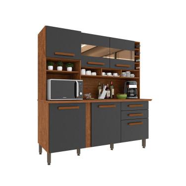 Imagem de Cozinha Alexia com Espelho 6 Portas MDF e MDP Imop