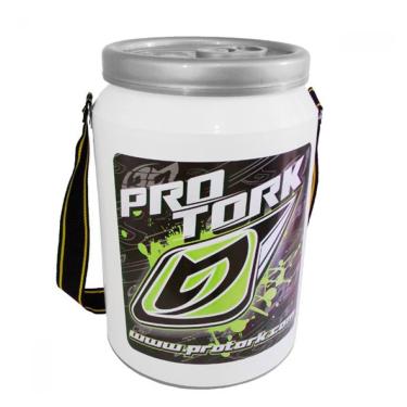 Imagem de COOLER TÉRMICO PRO TORK 24 LATAS BRANCO - VERDE