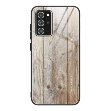 Imagem de Caixa de telefone à prova de choque de vidro temperado de grão de madeira para Samsung Galaxy S20 FE S20Ultra Note 20 A21s A71 A51 A50 A70 A80 A20s Capa, D, para S9Plus