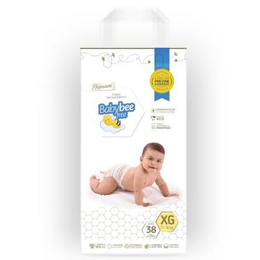 Imagem de Fralda Premium DERMOPROTETORA, Bebê pele sensível, Baby Bee free (XG)