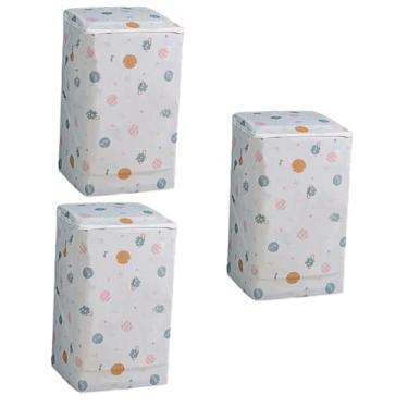 Imagem de UKCOCO 3 Peças Capa Para Máquina De Lavar Roupa Prática Capa Para Secadora Capa Para Máquina De Lavar Roupa Capa De Tecido Para Máquina De Lavar Roupa Capa Para Secadora Máquinas De