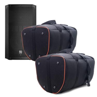 Imagem de Kit 2 Bolsa Case Capa Bag Para Caixa Eletrovoice Elx200 10p
