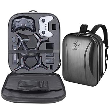 Imagem de PONYRC Professional Hard Case for DJI FPV Combo Drone, Waterproof Shockproof Backpack Bag for DJI FPV Explorer Fly More Kit Drone, Goggles V2/ Goggles Integra (FPV Drone Backpack)