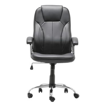 Imagem de Cadeira Presidente De Escritório Preta- Ergonômica - 9313h-Nybc
