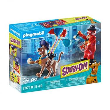 Imagem de Brinquedo Playmobil Scooby Doo Aventura Palhaco Sunny 70710