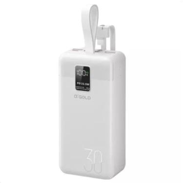 Imagem de Powebank Carregador Bateria Portátil Externa 30000mah Original 22.5w BRANCO