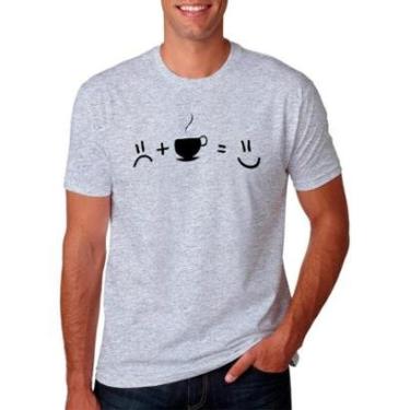 Imagem de Camisa Camiseta Frases Engraçadas Presente Café-Masculino