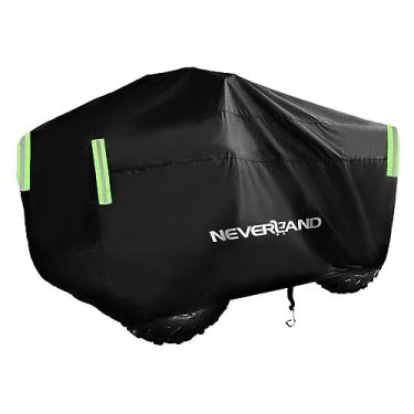 Imagem de NEVERLAND Capa para quadriciclo 300D Oxford pano compatível com Polaris Sportsman Yamaha Grizzly Honda Kawasaki com alças refletoras, resistente à prova d'água 4 rodas capa quádrupla para todas as