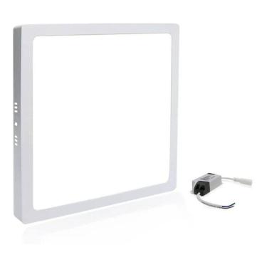 Imagem de Painel Plafon Luminaria Luz Led Sobrepor 40X40 36W 6500K