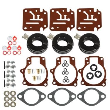 Imagem de Kit de Reconstrução de Carburador de 3 peças WFLNHB com Boia para Johnson Evinrude 396701 18 20 25 28 30 35 40 45 48 50 55 60 65 70 75 HP