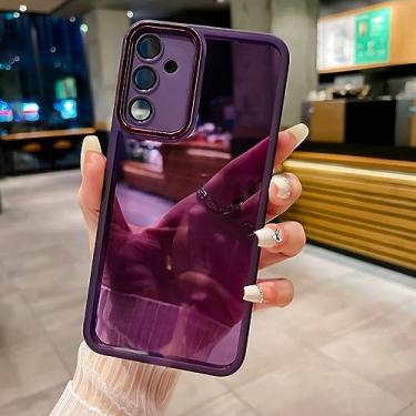 Imagem de Capa de telefone luxuosa à prova de choque de cor sólida para Xiaomi para Redmi Note 13T 11T Pro 13 12 11 10 13C 9 S 8 Pro Lite Capa traseira macia, roxa, para POCOX5Pro 5G