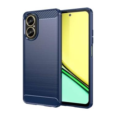 Imagem de Capas para Realme C67 4G.Caso básico,Botão de pressão flexível / 360 ° Proteção completa,Anti-fingerpirnts