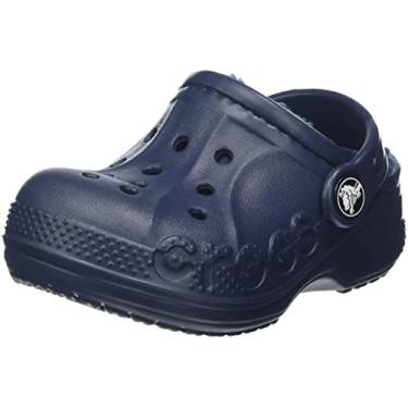 Imagem de Sandália crocs baya lined clog t navy/navy