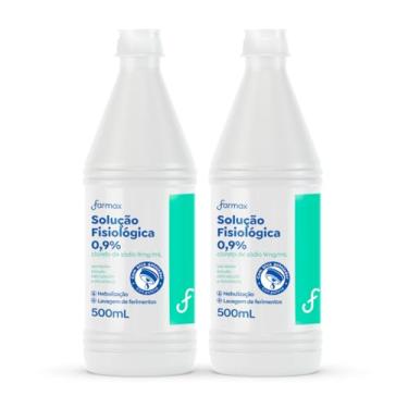 Imagem de Kit 2 Soro Fisiológico Sorimax Farmax 500ml