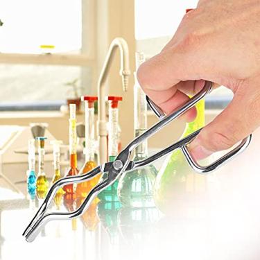 Imagem de ALICATE DE SUPORTE DE TAÇA DE BRAÇADEIRA DE AÇO INOXIDÁVEL COM REBITE DE CLASSE DE AERONAVES 250MM PARA TRABALHOS DE LABORATÓRIO (200mm)