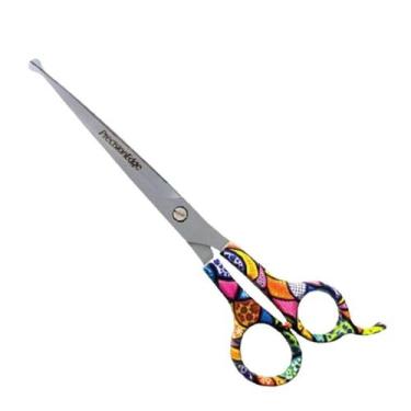 Imagem de Tesoura Curva Ponta Protegida Precision Fio A Laser - Precisionedge