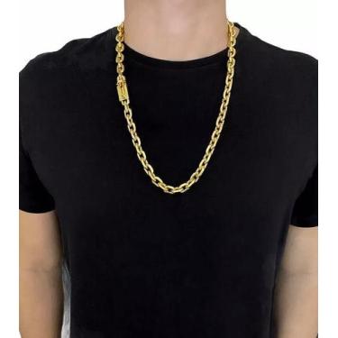 Imagem de Cordão Banhado a Ouro 10 Milésimos 70cm - Tojoia18k