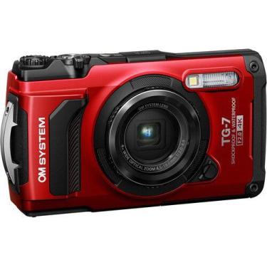 Imagem de Câmera olympus tough tg-7 waterproof vermelha