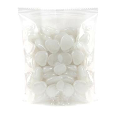 Imagem de 100PCS Pedras brilhantes para decorações de aquário de aquário Pedra luminosa para ambientes internos e externos Pedras de jardim zen Pedras que brilham no escuro