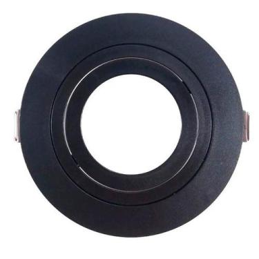Imagem de Embutido par20 rd preto face plana save energy, Preto