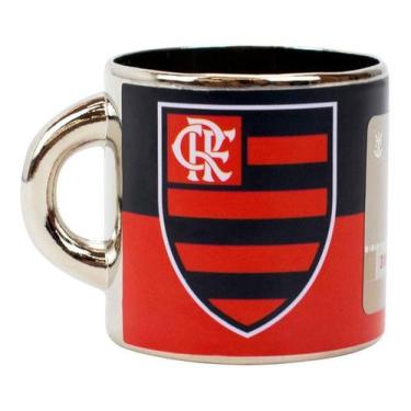Imagem de Mini Caneca Decorativa Ímã Metal 3.5cm - Flamengo - Mileno