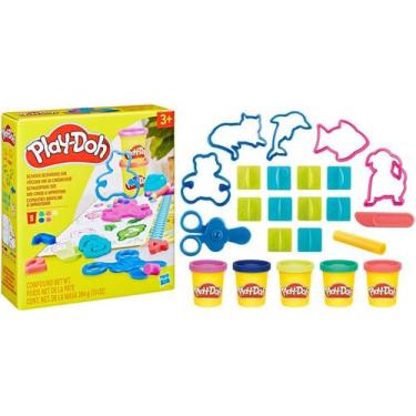 Imagem de Play Doh Conjunto Brincar e Aprender F9144 Hasbro, Colorido