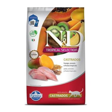 Imagem de Ração Seca ND Tropical Selection Frango, Cereais e Frutas Tropicais pa