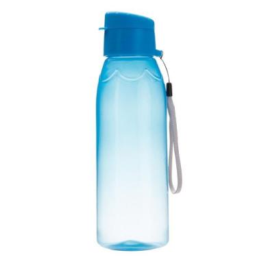 Imagem de Garrafa plástica squeeze 700ml 18556 - Acerte No Presente, Azul