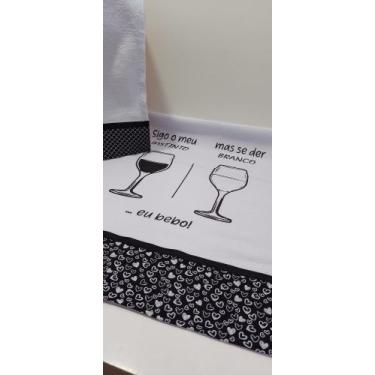 Imagem de Pano de prato pé de galinha - Têxtil H Carvalho 