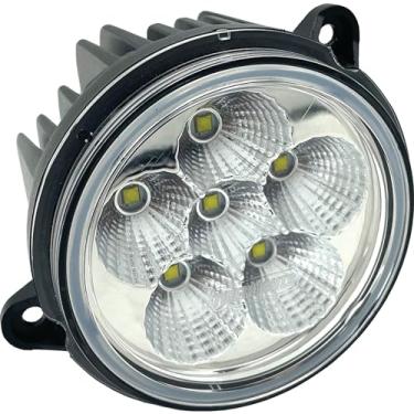 Imagem de Tiger Lights TL5160 LED pequeno farol redondo compatível com/substituição para Kubota 3J029-35962 12-24 Volts, 1,660 Amps, 3 1/2" OD, 2200 lúmens, 20 Watt