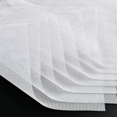 Imagem de Elesunory Pacote com 20 folhas de desidratador de silicone, tapetes desidratadores antiaderentes, forro de bandeja de desidratador reutilizável, tapete de malha de silicone para desidratador de frutas