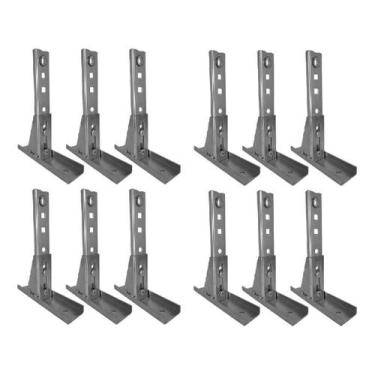 Imagem de Suporte Fixação Para Motor Portão Basculante Ajustável C/12 - FULL SHO