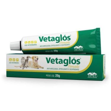Imagem de Vetaglós Pomada - Antimicrobiana - 20g - Vetnil