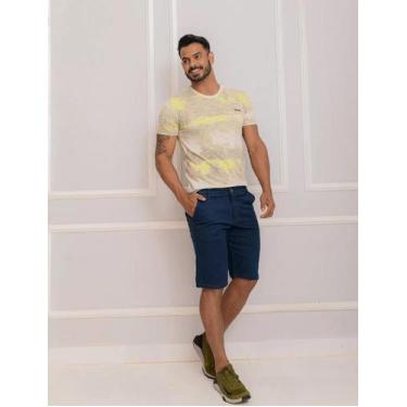 Imagem de Bermuda Masculina Azul - Deboche jeans, 44