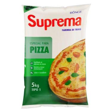 Imagem de Farinha de Trigo Especial Suprema 5Kg Bunge Para Pizza