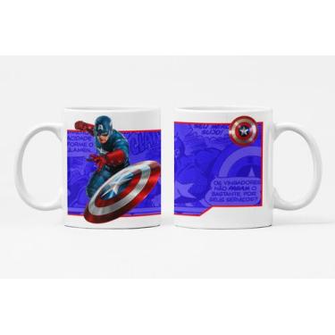 Imagem de Caneca Capitão América - Like Geek