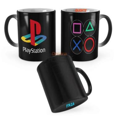 Imagem de Caneca Mágica Playstation Video Game Gamer Mod 1 - Decora Geek