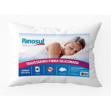 Imagem de Travesseiro de Fibra Siliconada 45cm x 65cm - Pano Sul