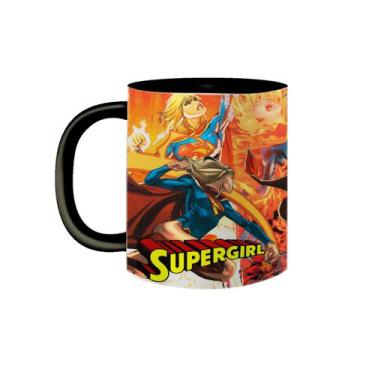 Imagem de Caneca de Porcelana Coleção SuperGirl Kara Quadrinhos DC - VilelaGG
