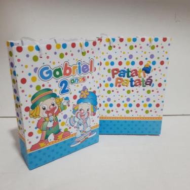 Imagem de Kit 20 sacolinhas Personalizadas patati patata - Orvalho Festas