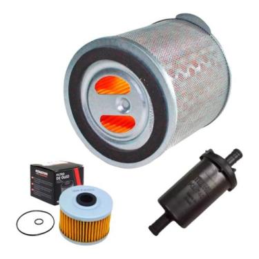 Imagem de Kit Filtros Ar, Óleo E Combustivel Xre 300 Até 2012 Gasolina - VEDAMOT